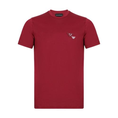  Emporio Armani/安普里奥阿玛尼 男士红色棉质短袖T恤 3Z1TL81JQSZ0326 PLFSX