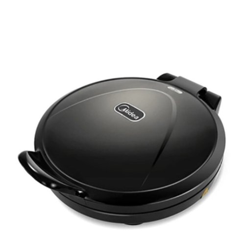 Midea/美的 双面悬浮煎烤机家用电饼铛JHN30E黑色 聚能蜂窝烤盘 1200w大火力