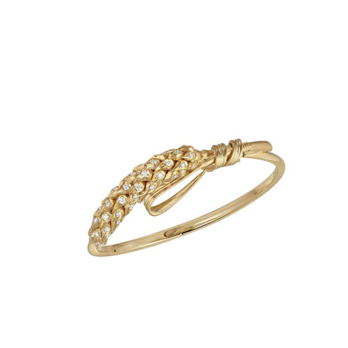 Chaumet/尚美 L'EPI DE BLé DE CHAUMET系列 女士18k金黄金多颗明亮切割钻石手链083258