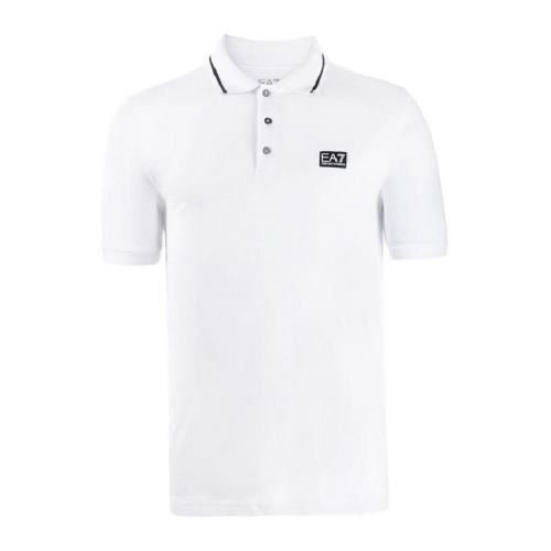  ARMANI/阿玛尼 阿玛尼 男士白色棉质短袖polo衫 6GPF01-J04Z-1100 PLFSX