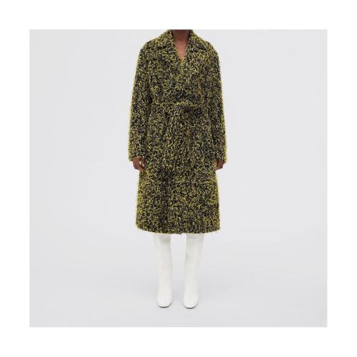  BV葆蝶家 22年秋冬 女士 大衣 manteau ceinture en laine et fil coupe 720891V2HC01041