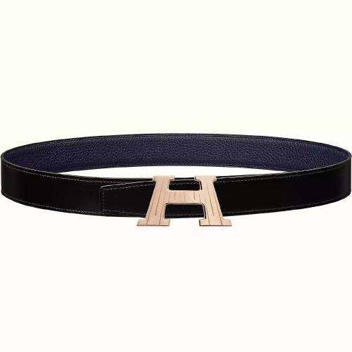  HERMES爱马仕 22年秋冬 男士 腰带 Boucle de ceinture H Take Off %26 Cuir de ceinture revers