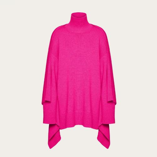  VALENTINO华伦天奴 22年秋冬 女士 针织衫 PULL EN WOOL CASHMERE 1B0KC39D7JUUWT