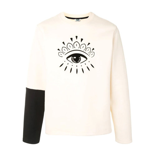 KENZO/高田贤三 男上衣 男士眼睛图案圆领运动休闲上衣卫衣 FA55SW1244XP