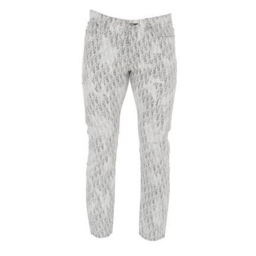  DIOR/迪奥 男士白色棉质牛仔裤 193D011DY503-089 PLFSX