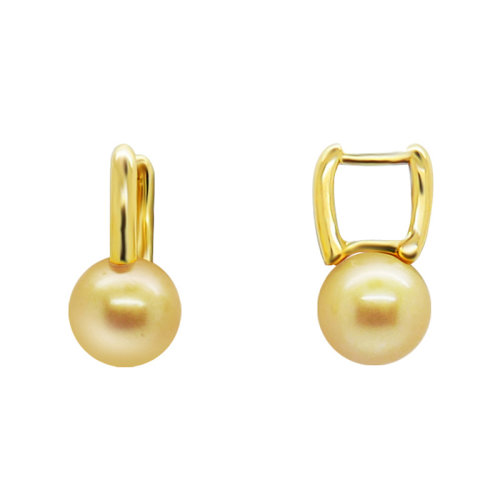 zhuella/珠艾乐 经典轻奢款耳环耳钉耳饰 澳大利亚南洋金珠