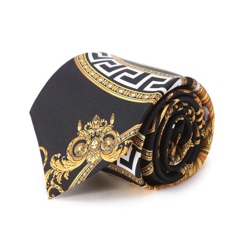 VERSACE/范思哲【22春夏新款】男士桑蚕丝领带 1003238 1A01278