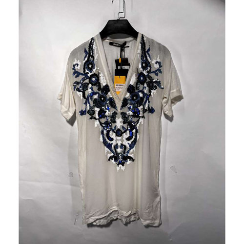 Roberto Cavalli/罗伯图 卡维里女装/女士T恤/女士短袖T恤（瑕疵折扣）