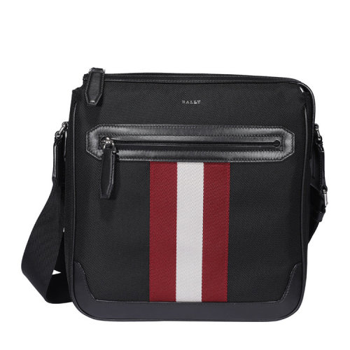 BALLY/巴利 男士 男包 黑色时尚斜挎包单肩包 6231807