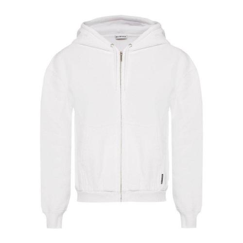 Balenciaga/巴黎世家 女士白色棉质卫衣 WL05560889000