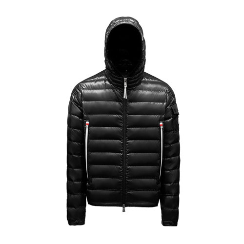 Moncler/蒙克莱 22年早春新款 GALION系列 男士黑色漆面尼龙羽绒服H10911A00027M1592999