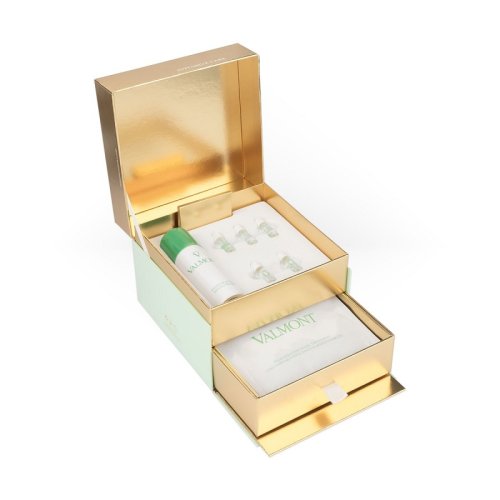 VALMONT/法尔曼 胶原修护面膜套盒 面膜x5 喷雾50ML 精华液10ML  19新包装 (深层补水 加强肌肤参透力)