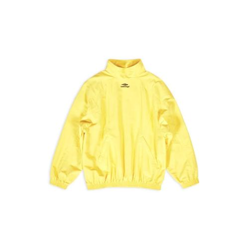  BALENCIAGA巴黎世家 22年秋冬 女士 夹克 3b Sports Icon Pull-over Tracksuit Jacket in Yell