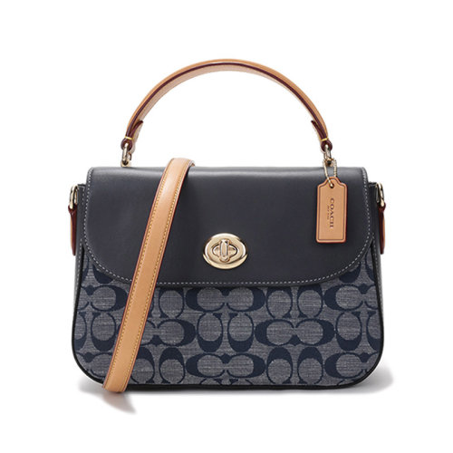 COACH/蔻驰  女士织物/配皮MARLIE手提单肩斜挎包 C4921