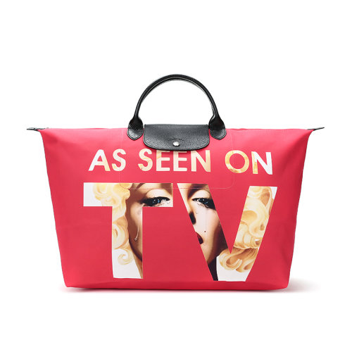 Longchamp/珑骧  Le Pliage 女士系列织物大号折叠手提包 1624 421