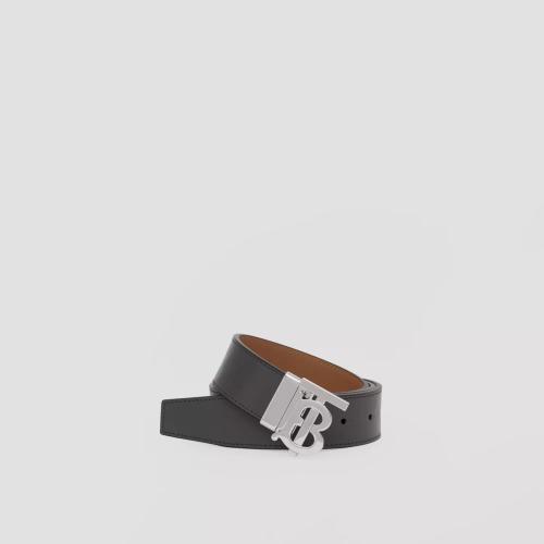  BURBERRY 22年秋冬 男士 双面两用专属标识压花皮革腰带 80583521