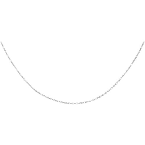 CARTIER/卡地亚 18K金白金 经典简约单链项链 B7060800