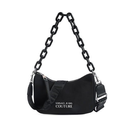 VERSACE/范思哲斜挎包休闲链子单间潮流包包黑色