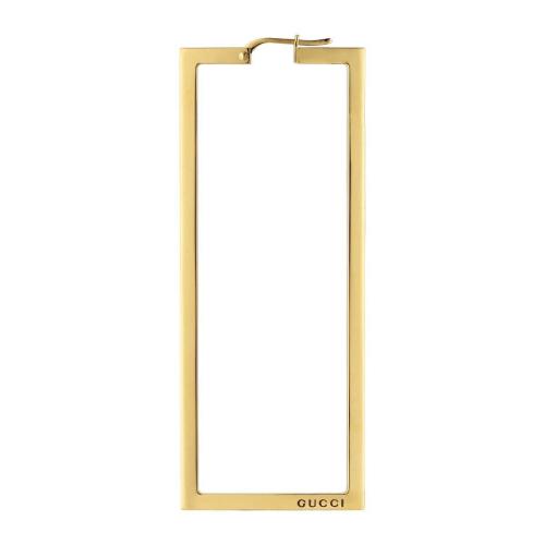  GUCCI古驰 22年秋冬 女士 大号长方形单边耳环 726864 I4600 8005