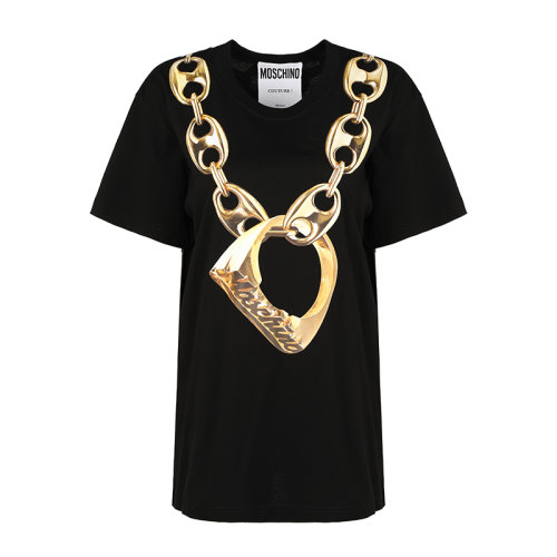 MOSCHINO/莫斯奇诺 时尚休闲女士T恤女士短袖T恤A071355401