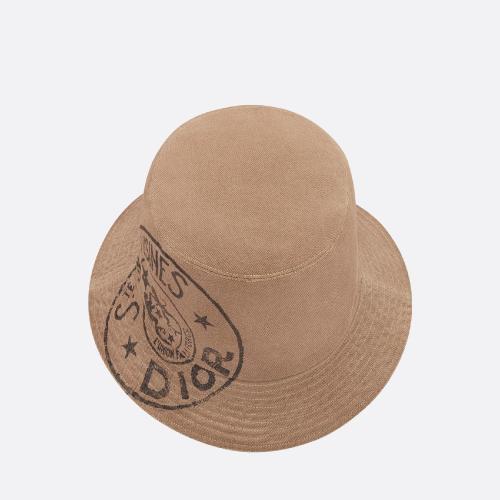  DIOR迪奥 22年秋冬 女士 帽子 Bob Dior Union a petit bord 24BTI923E130_C160