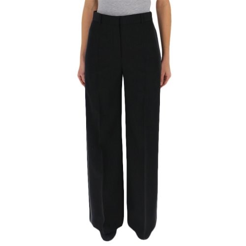  BURBERRY/博柏利 女士黑色羊毛休闲裤 4072901 PLFSX