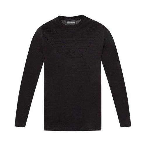  Emporio Armani/安普里奥阿玛尼 男士黑色棉质卫衣 6G1TL6 JHWZ F037 PLFSX