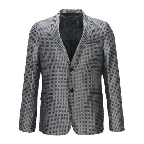 GUCCI 古驰 男装 服饰 拼色混纺翻领 男士西服