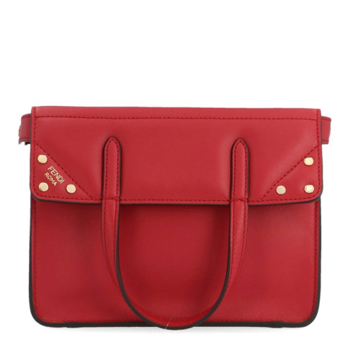 FENDI/芬迪   FLIP系列 女士LOGO标识通勤包单肩包斜挎包手提包