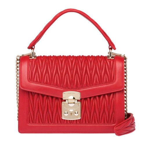  Miu Miu/缪缪 女士黑色羊皮革手提包 5BA094 N88 F0002 PLSX