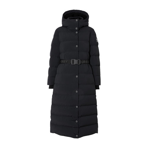 BURBERRY/博柏利 可拆式连帽束带女士羽绒服 8018556 1