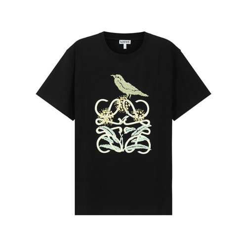 LOEWE/罗意威【22春夏新款】男士棉质圆领短袖T恤 H800Y22X16