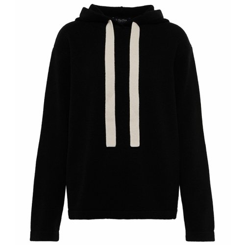  MaxMara/麦丝玛拉 女士黑色棉质卫衣 TIVOLI-007 PLFSX