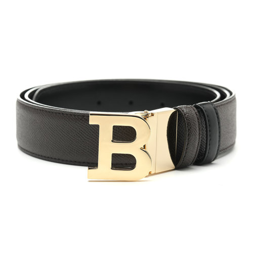 BALLY/巴利22春夏牛皮革带扣式男士皮带腰带BBUCKLE3