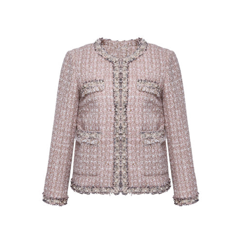 GeleiStory/GeleiStory小香风外套女2021年新款女秋冬百搭格子长袖上衣法式洋气减龄气质女士外套＞女士夹克