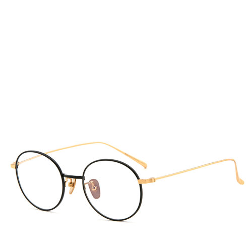 【DesignerAcc】Kinsole/清尚潮流时尚纯钛圆框光学眼镜架配度数验光TS305