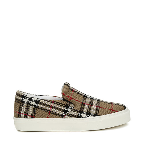 BURBERRY/博柏利21新品男款织物懒人鞋休闲鞋平底鞋 8032192