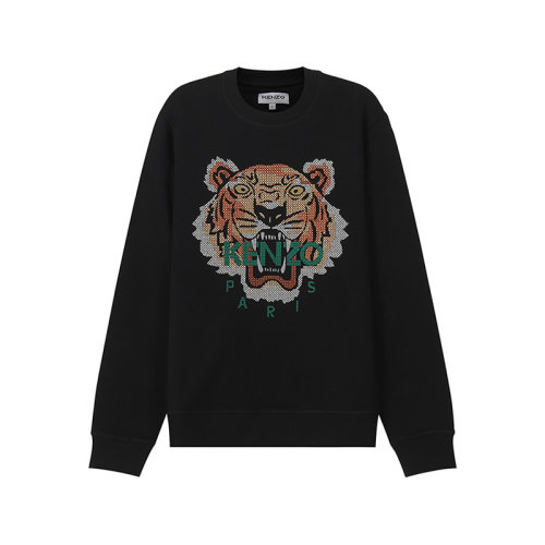 KENZO/高田贤三 【22秋冬新款】 男士棉质圆领长袖卫衣运动衫 5SW140 4XD