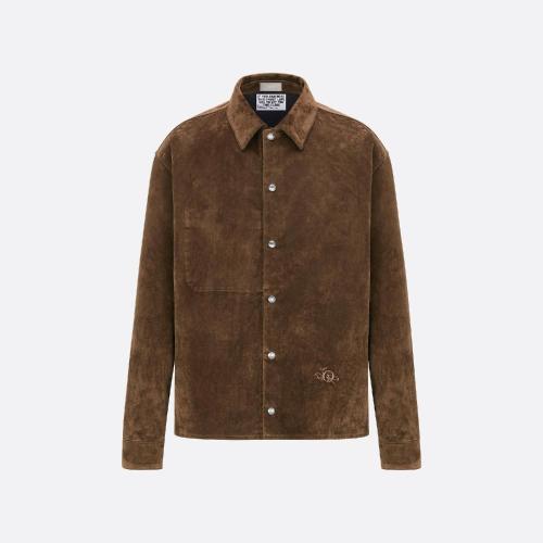  DIOR迪奥 22年秋冬 男士 夹克 CACTUS JACK DIOR 超大版型外套衬衫 283D493BY509_C140