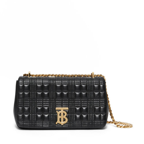 BURBERRY/博柏利 Lola – 小号绗缝羔羊皮萝纳包 80214921