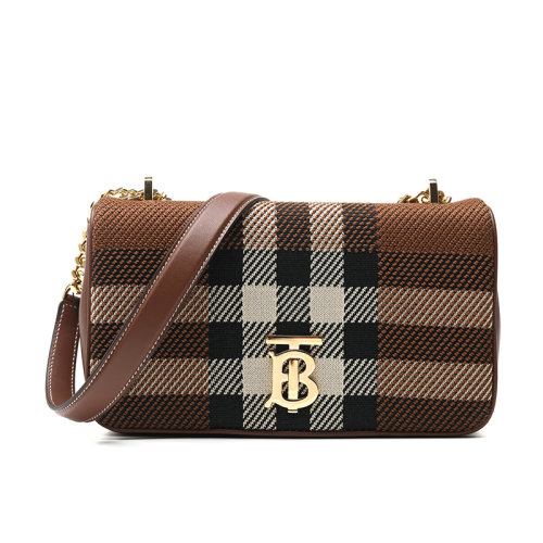 BURBERRY/博柏利女士格纹单肩斜挎包8050876