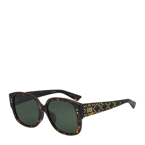 DIOR/迪奥 Angelababy 杨颖 明星同款 摩登 方形 铆钉 重工 太阳镜 墨镜 眼镜 LADYDIORSTUDSF 56mm LADYDIORSTUDS3F 54mm DIOR 迪奥