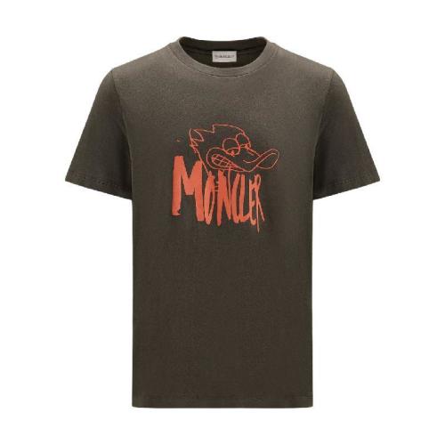  MONCLER蒙可蒙克莱 22年秋冬 男士 短袖T恤 Duck Motif T-Shirt H20918C00030829H8828
