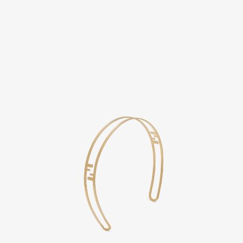  FENDI芬迪 22年秋冬 女士 发箍 金色发带 8AH424B08F0CFK