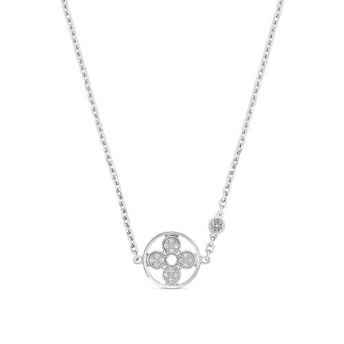 LV路易威登 22年秋冬 女士 项链 IDYLLE BLOSSOM 18K 金钻石项链 Q93872