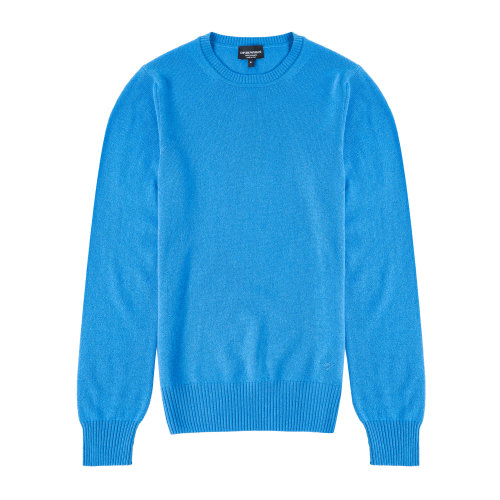 Emporio Armani/安普里奥阿玛尼 宝蓝色 男士针织衫/毛衣  [Exclusive] 8N1M39-1M71Z-0711