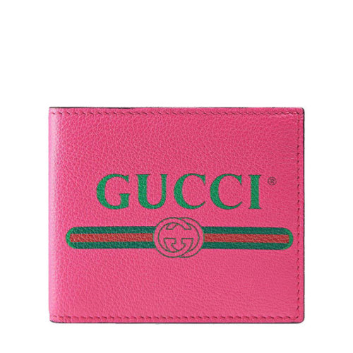 GUCCI/古驰 古琦女包 女士 粉色皮革时尚卡包钱包 496309 0GCAT 8840