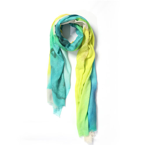 SHOKAY/绣嘉 自然呢喃水墨艺术披肩