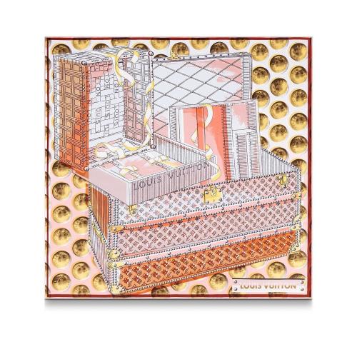  LV路易威登 22年秋冬 女士 围巾 CARRé MAGIC MALLE 70 M77666