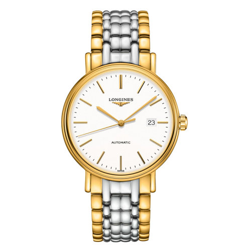 LONGINES/浪琴 时尚系列 精钢和黄色PVD涂层 自动机械 男士手表 L4.922.2.12.7